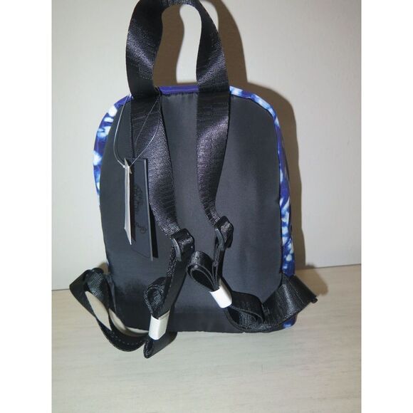 Ed Hardy EH321326B Blue/Tiger On Tie Dye Nylon Backpack - Picture 3 of 11